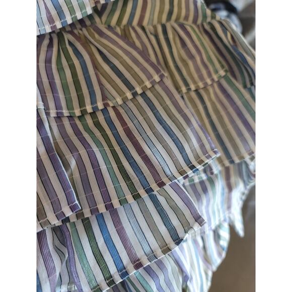 NWT Magali Pascal Layered Ruffle Tank Top - Large - Picture 6 of 7